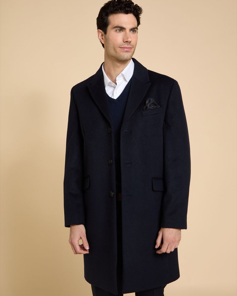 Paul Costelloe Living Men Cashmere Blend Overcoat Dunnes Stores