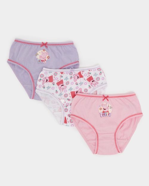 Peppa Pig Briefs - Pack Of 3 (2-6 Years)