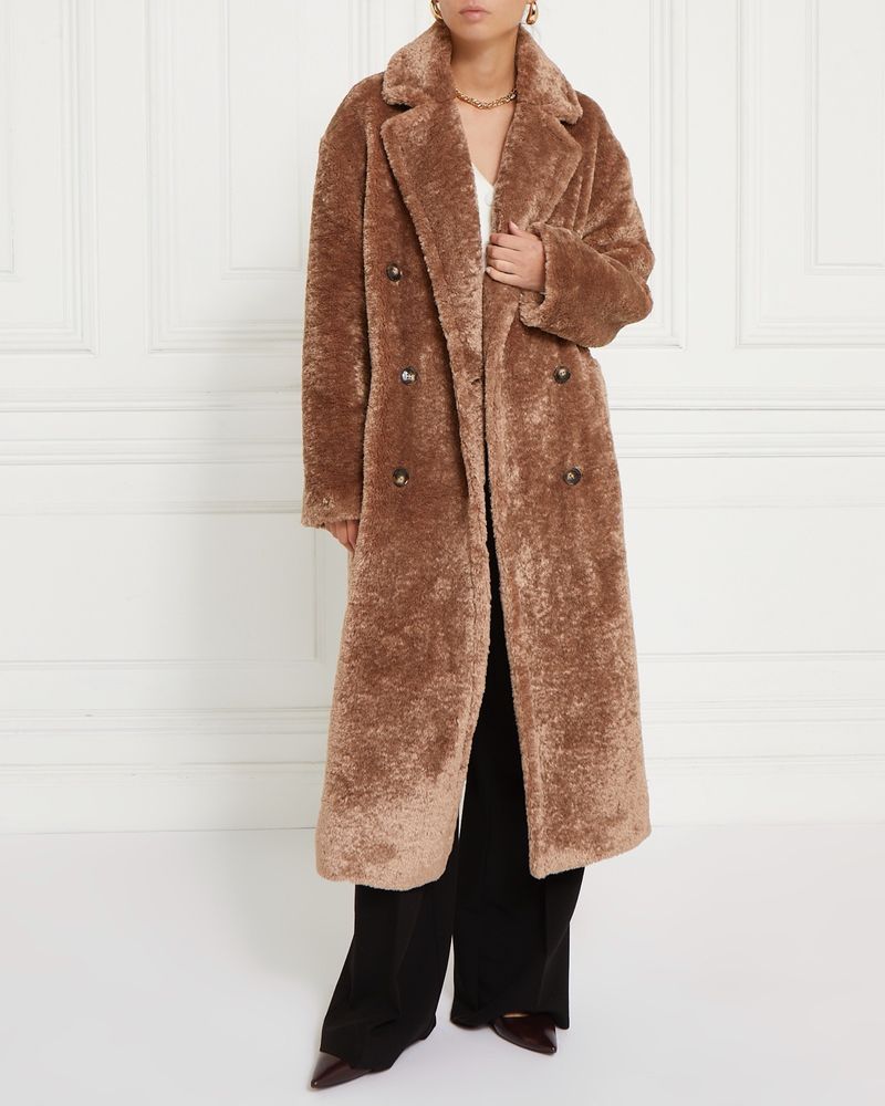 Long borg coat on sale