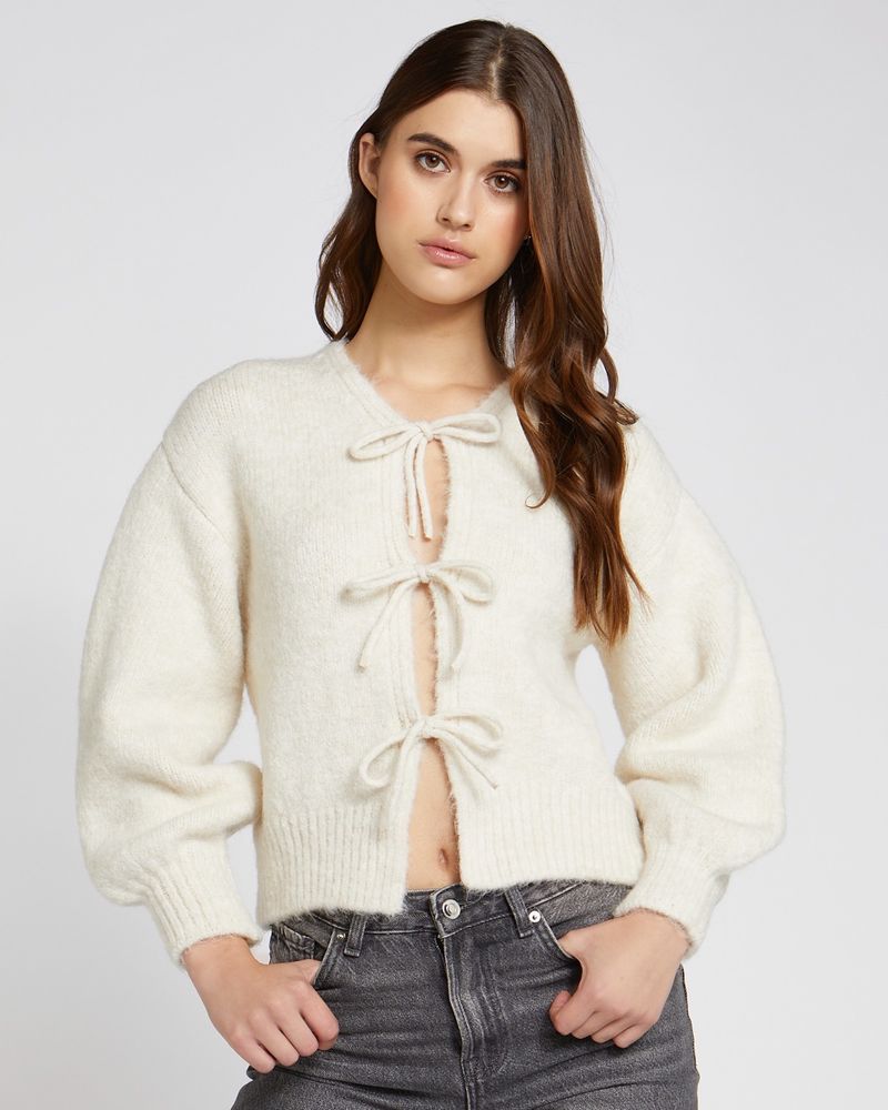 Women's tie front cardigan cheap