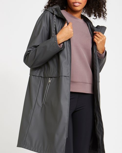 Fleece Lined Essential Raincoat