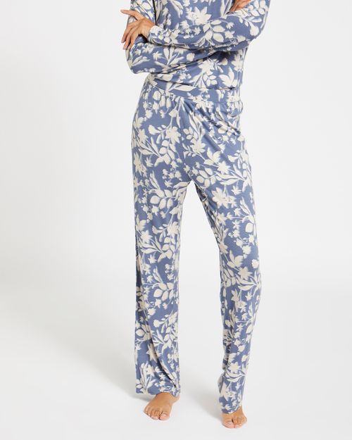 Printed Straight Leg Pyjama Pants