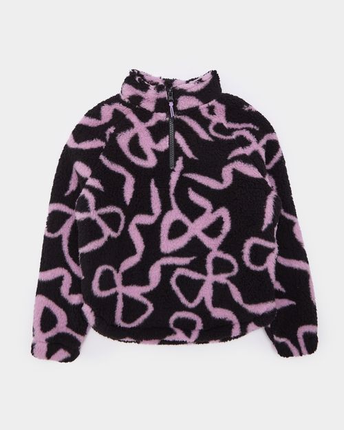 Fluffy Half Zip Fleece (2-14 Years)