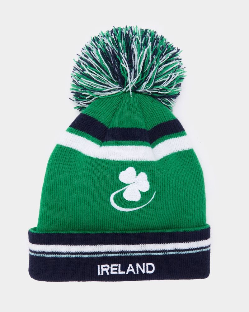 Ireland rugby bobble hat on sale