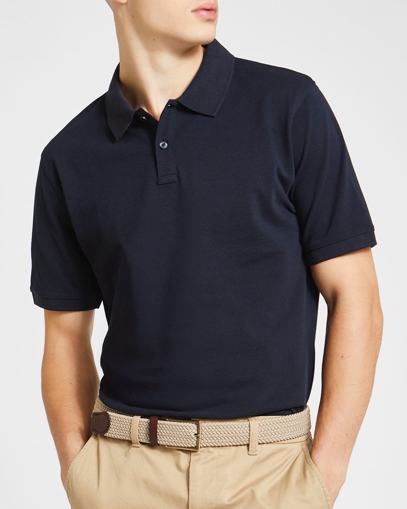 Regular Fit Pique Polo Shirt Dunnes Stores