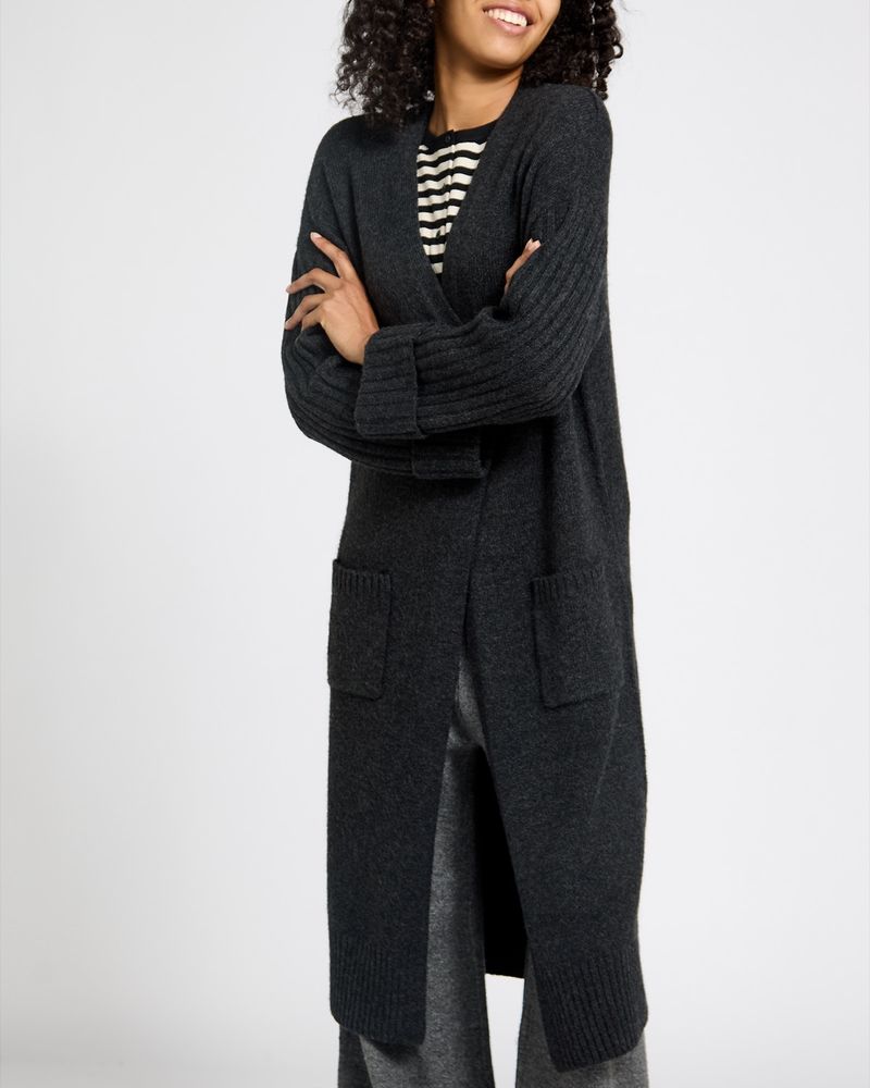 Longline Wool Blend Cardigan Dunnes Stores