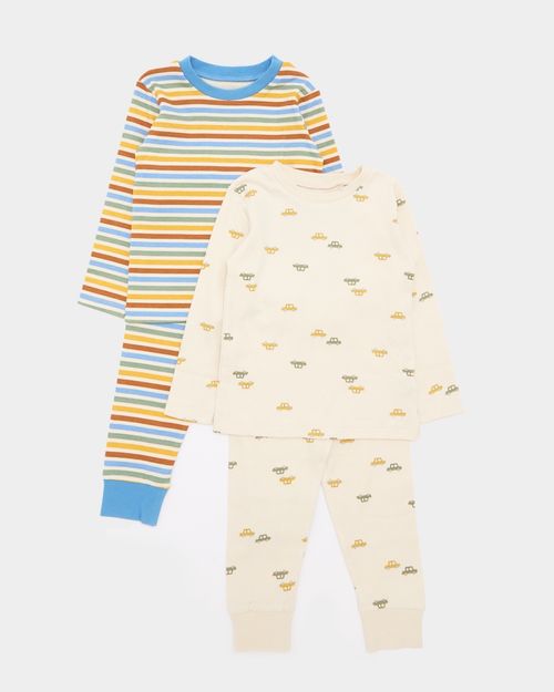 Baby Boys Pyjamas - Pack Of 2 (6 months-4 years)