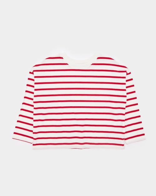 Stripe Long Sleeve Top (2-13 Years)