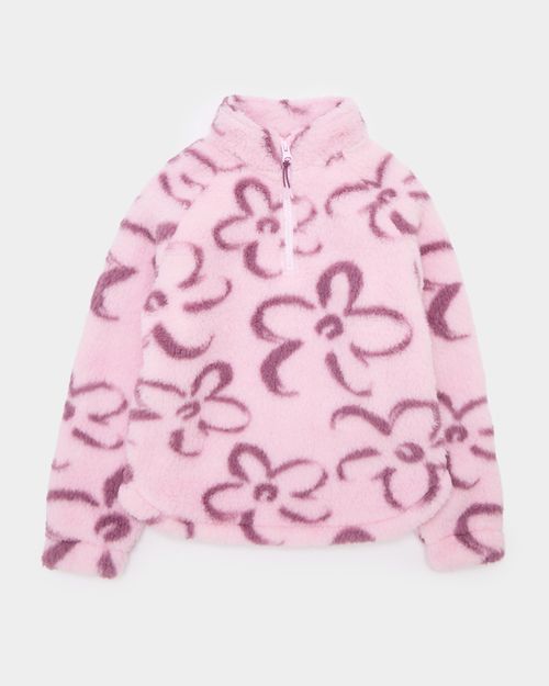 Fluffy Half Zip Fleece (2-14 Years)