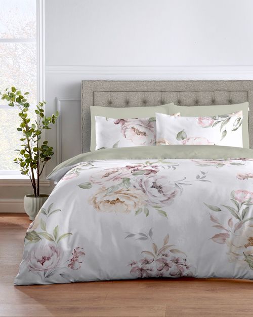 Peony Floral Duvet Set