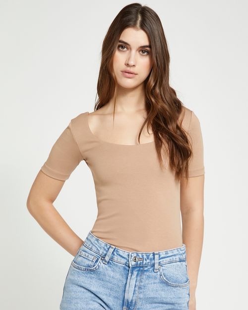 Savida Scoop Neck Top