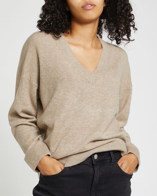 Soft V-Neck Jumper