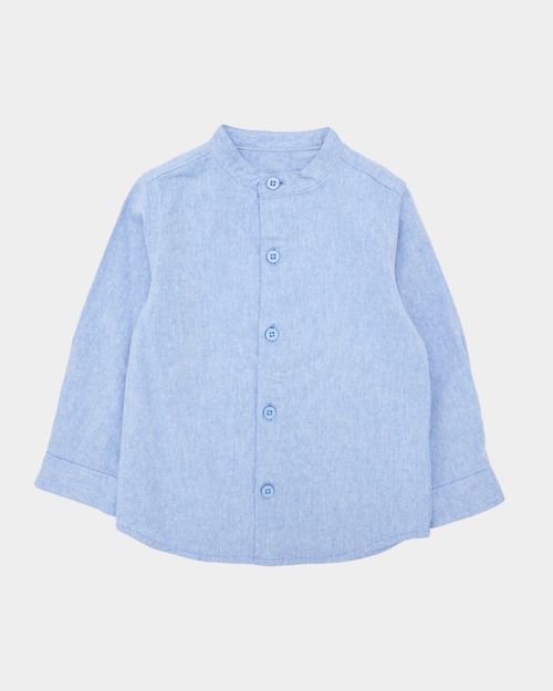 Grandad Collar Shirt (6 Months-5 Years)