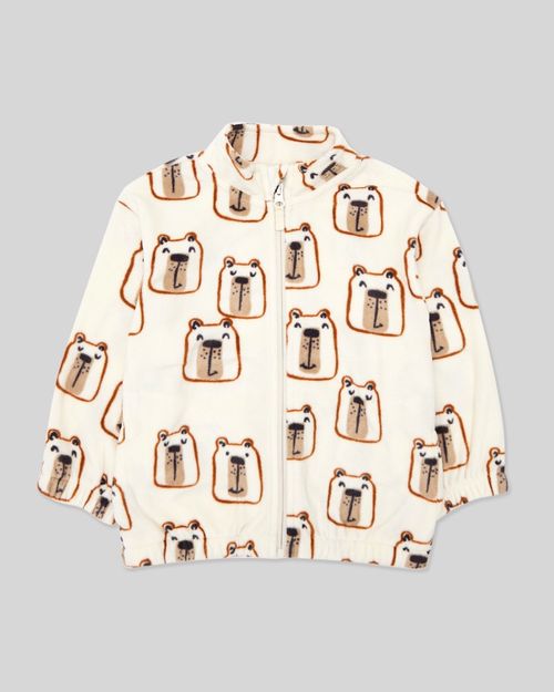 Printed Zip Up Fleece (6 Months-5 Years)