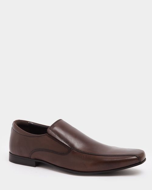 Leather Slip-On Shoes