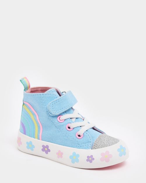 High Top Canvas Shoes (Size 4 Infant-10)