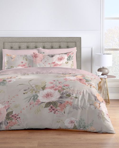 Sketch Floral Duvet Set