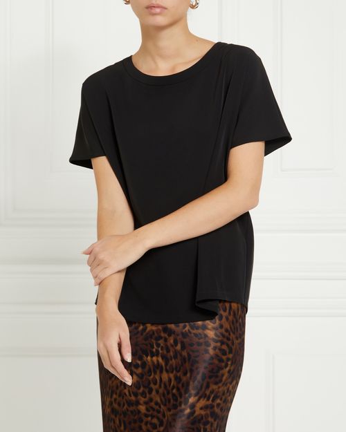 Gallery Short Sleeve Shell Top