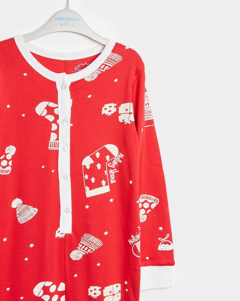 Leigh Tucker Willow Nollaig Shona Onesie - Dunnes Stores
