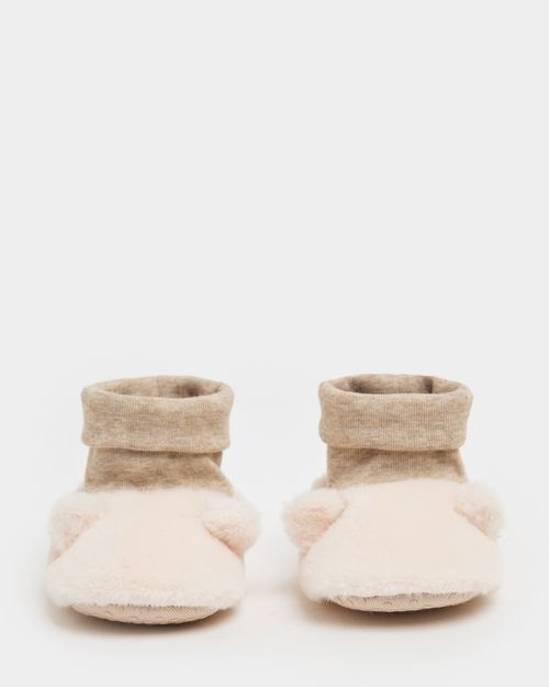 Fur Booties (Newborn-12 Months)