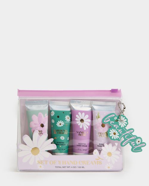 Mini Travel Hand Cream - Pack Of 4