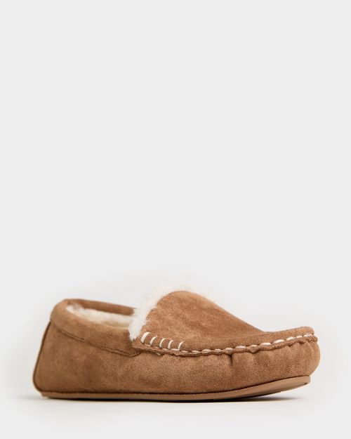 Microsuede Moccasin Slipper