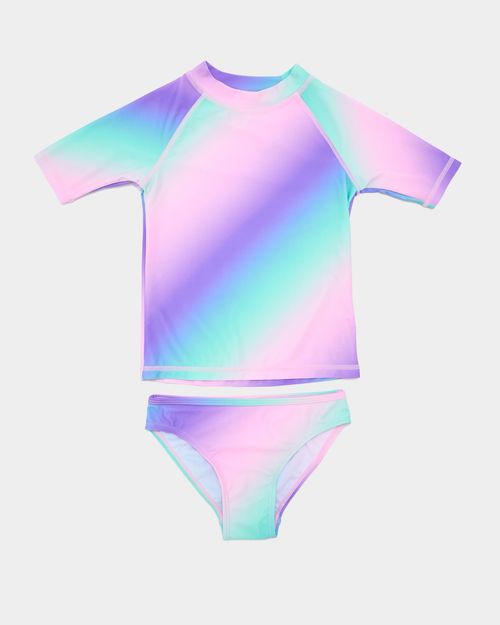 Two-Piece Rash Guard Set (3-14 Years)