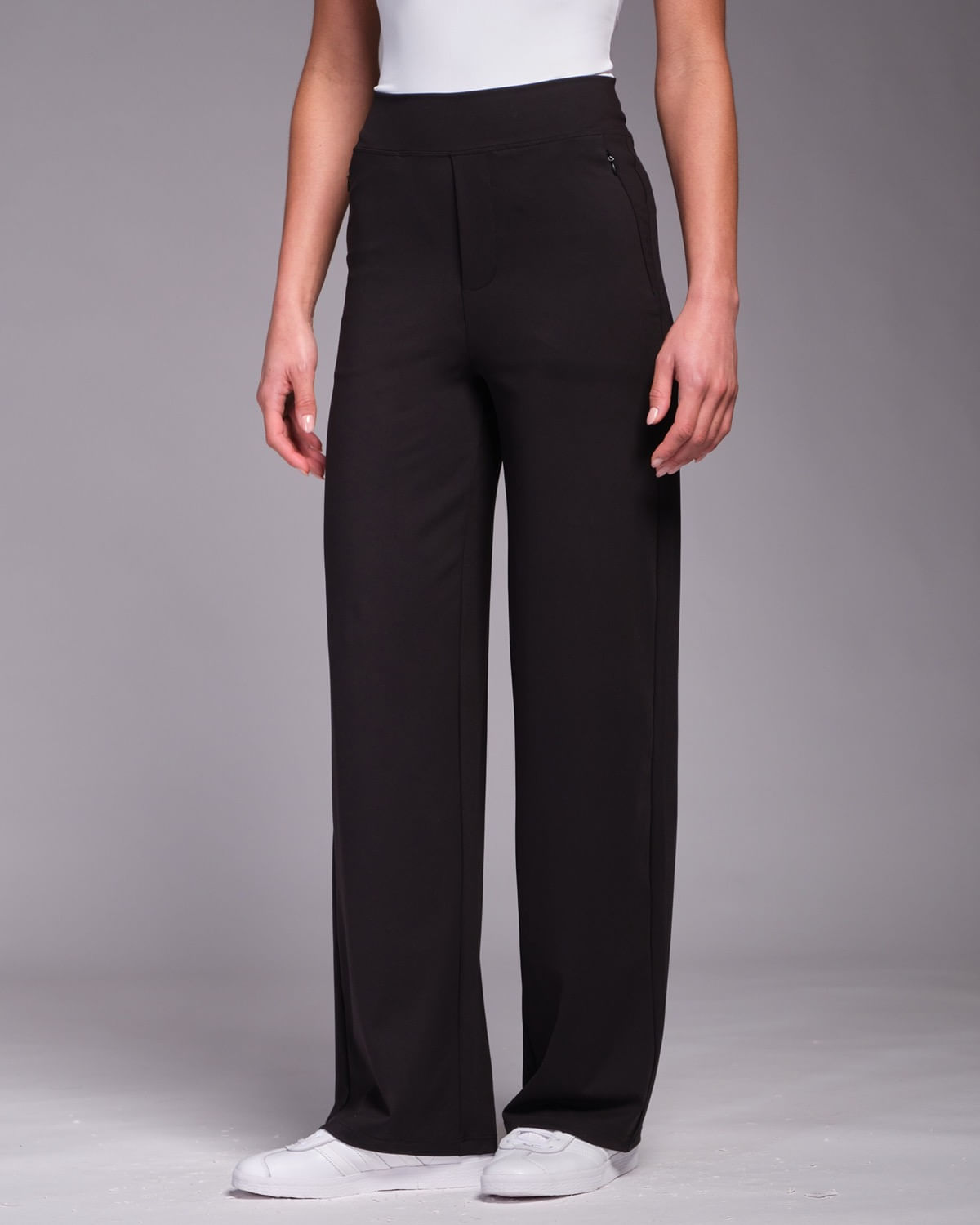 Powercut All-Day-Wear Wide Leg Trousers - Dunnes Stores