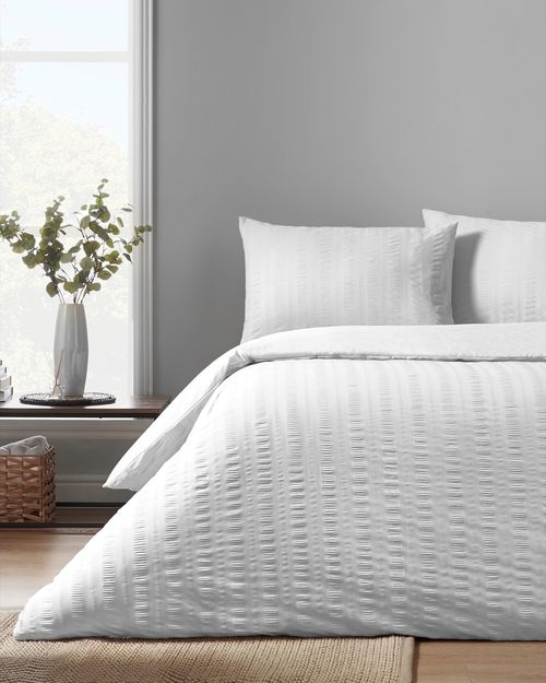 Seersucker Duvet Set