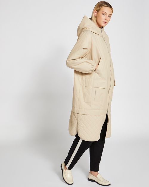 Carolyn Donnelly The Edit Quilted Hooded Coat