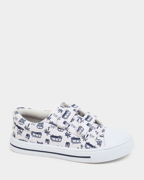 Strap Canvas Shoe (Size 4 Infant-10)