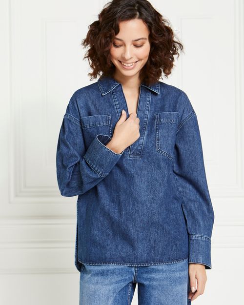 Gallery Stella Denim Top