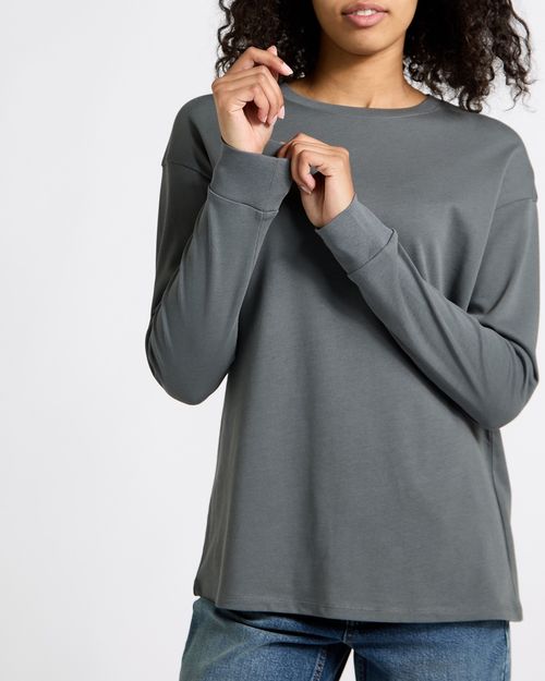 Long Sleeve Cotton Top