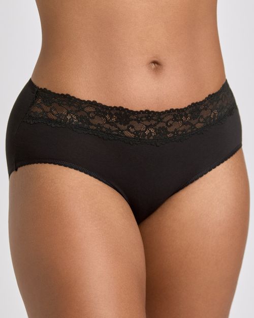 Lace Midi-Brief - Pack Of 5
