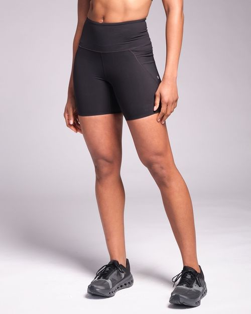 Powercut Sculpt High-Waisted 7" Shorts Black