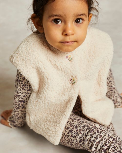Leigh Tucker Willow Winnie Borg Gilet (12 Months-4 Years)
