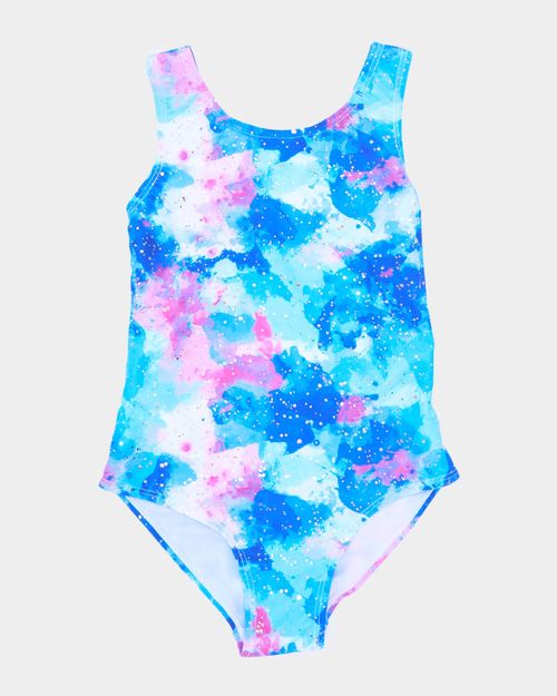 Print Swimsuit (3-14 Years)