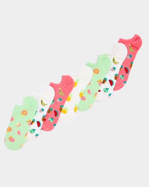 Low Rise Invisible Trainer Socks - Pack Of 7