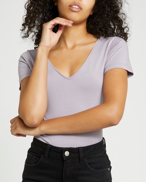 Short Sleeve V-Neck T-Shirt