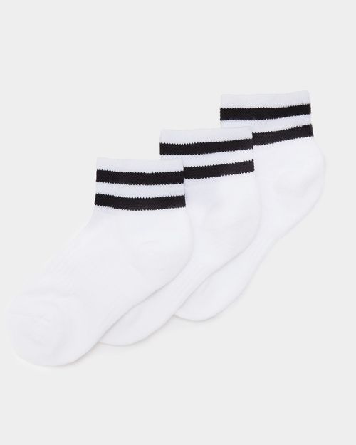 Quarter Sock - Pack Of 3
