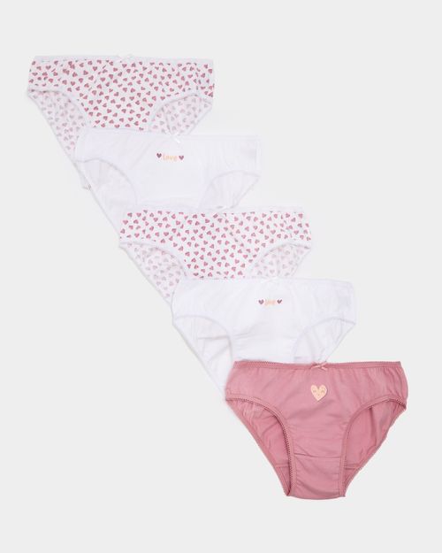 Girls Briefs - Pack Of 5
