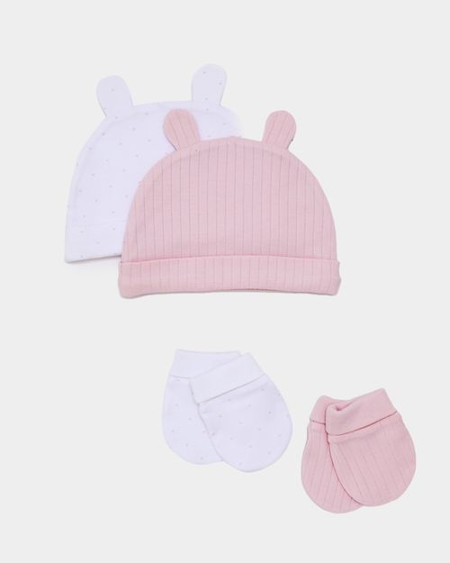 Hat And Mitts - Pack Of 2