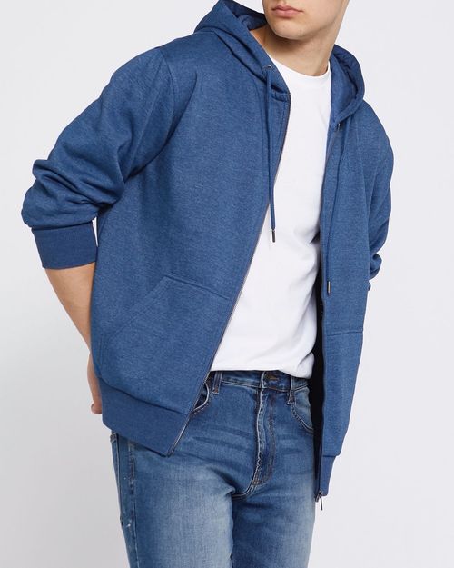 Regular Fit Zip-Through Hoodie