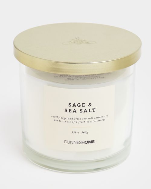 Orange Blossom, Citrus And Basil Two-Wick Scented Candle