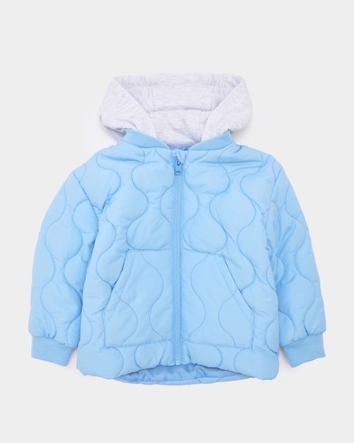 Hooded Quilted Jacket (9 Months-5 Years)