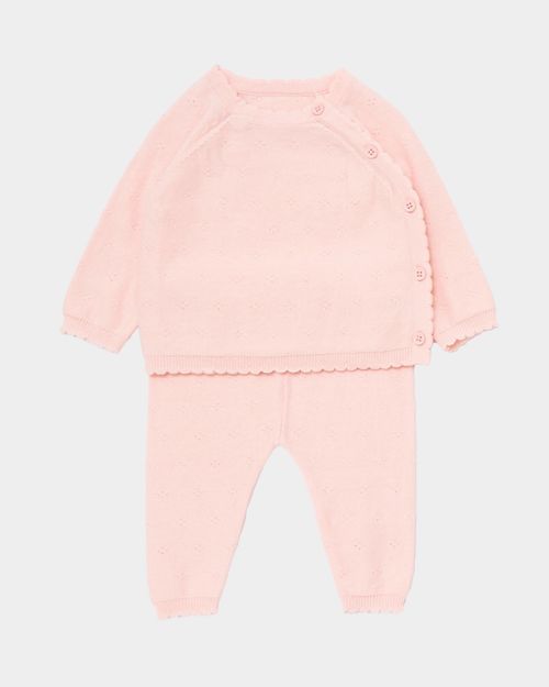 Pointelle Knit Set (Newborn-12 Months)