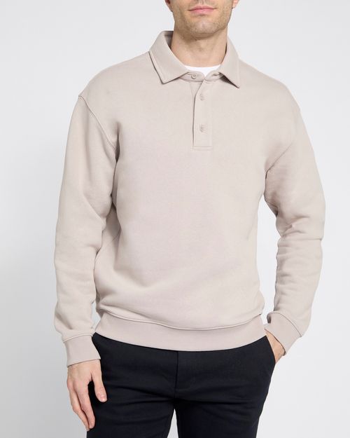 Smart Essentials Polo Sweatshirt