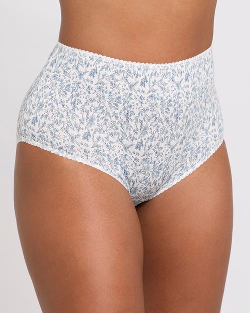 Print Cotton Rich Full Brief - Pack Of 5