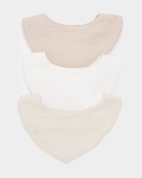 Muslin Bib - Pack Of 3