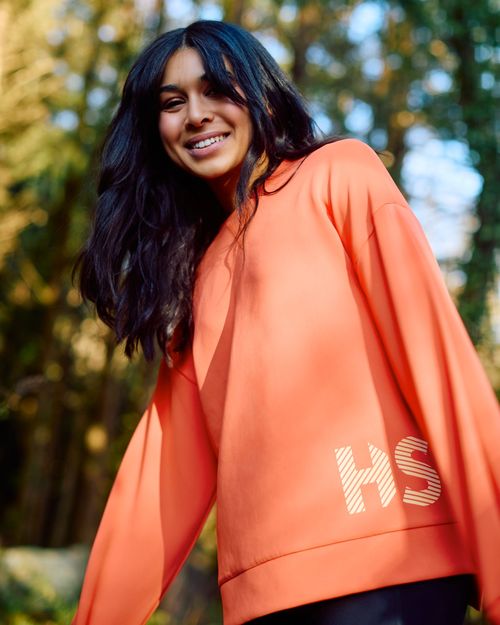 Helen Steele Neoprene Crew Neck Sweatshirt